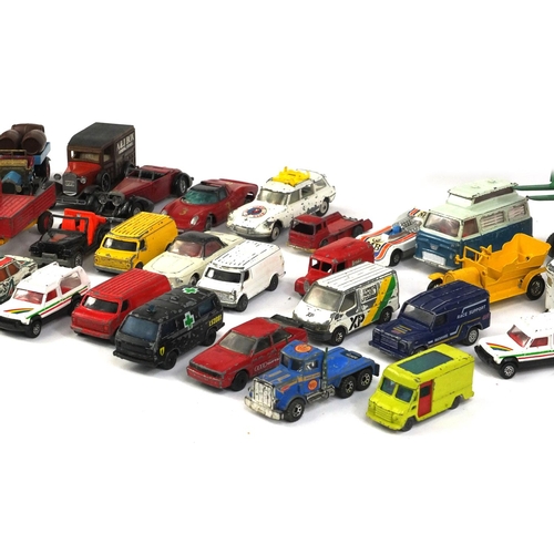 535 - Collection of mostly die cast vehicles including Corgi, Models of Yesteryear, Matchbox and Solido ex... 