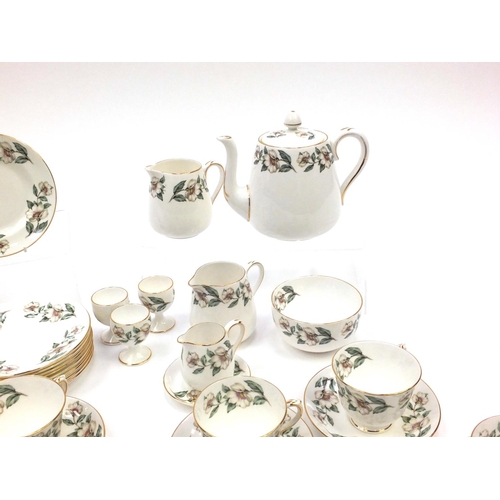 2234 - Crown Staffordshire tea service and part breakfast set