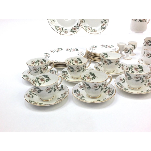 2234 - Crown Staffordshire tea service and part breakfast set