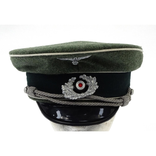 815 - German Military interest style visor cap