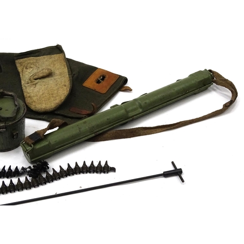 806 - Mixed Military interest post war MG53 accessories