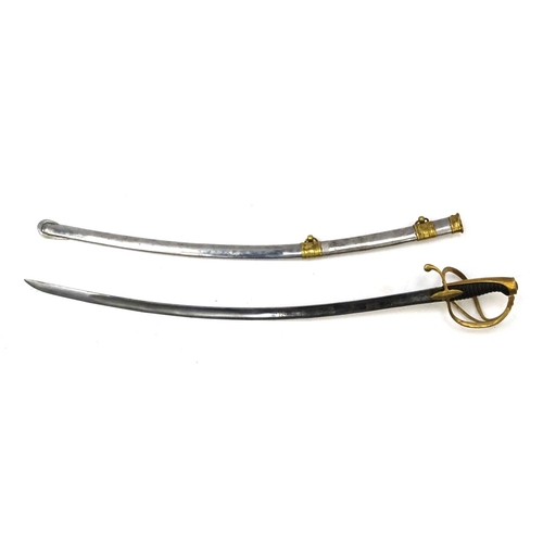 782 - Military interest Calvary sword and scabbard