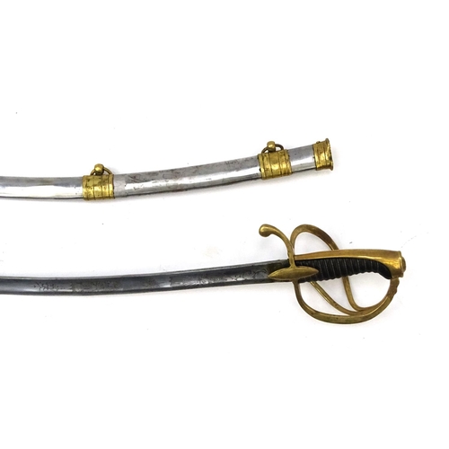 782 - Military interest Calvary sword and scabbard