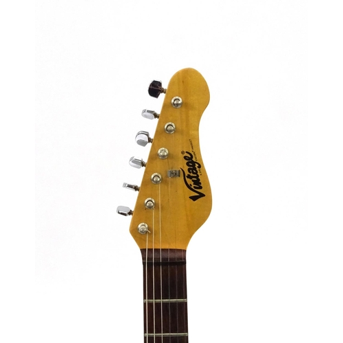 2173 - Vintage six string electric guitar, 101cm in length