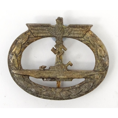 800 - German Military style U-boat badge