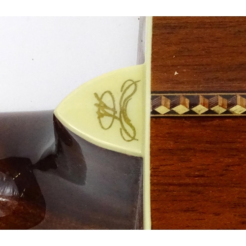 720 - Washburn wooden acoustic guitar, model F1OS with paper label and serial number to the inside