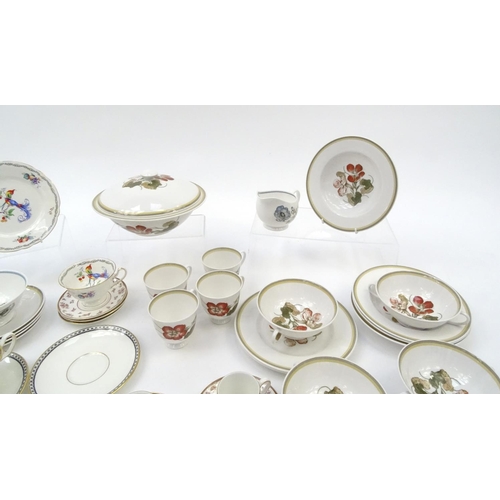 583 - Assorted dinner and teawares including Susie Cooper and Wedgwood examples