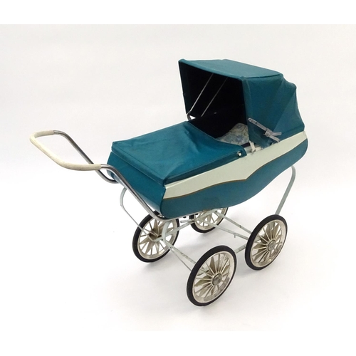 557 - Vintage child's push along pram