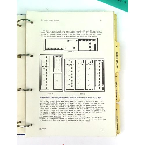 735 - The Complete Deegam Machin handbook, volumes I and II and the Bookmark Capital of British Decimal po... 