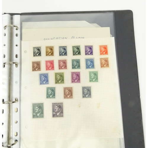 736 - Three albums of mixed World stamps