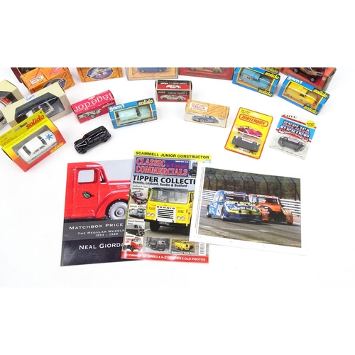 288 - Selection of boxed die cast collectors vehicles including Solido, Matchbox and Corgi examples