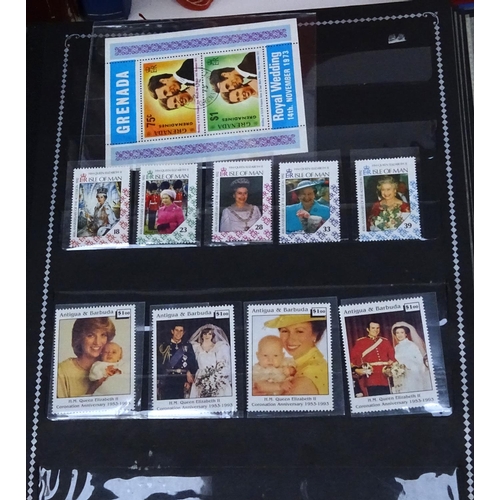 764 - Extensive selection of World stamps arranged in albums including Switzerland, Poland, Norway, Italy ... 