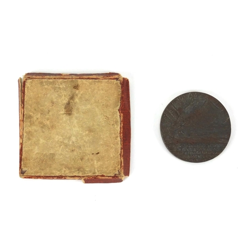 700 - Boxed RMS Lusitania medal