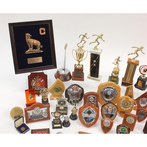 143 - Large collection of athletics medals, trophy's and ephemera, predominately relating to Judith Ellen ... 