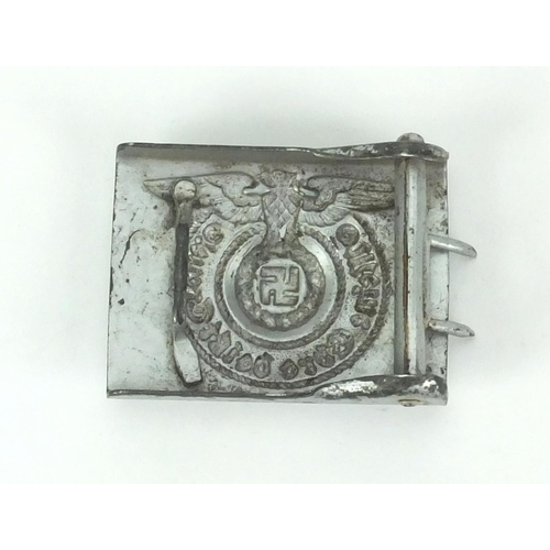 293 - German Military interest SS belt buckle