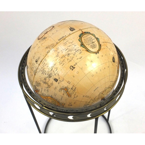 2103 - Replogle 16 inch rotating globe for the World Classic Series, with rotating stand, 97cm high