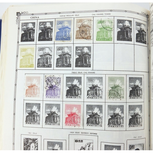 169 - Three albums of World stamps including penny black and 19th century Persian examples