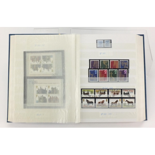 167 - Great Britain mint and copy stamps, housed in three albums