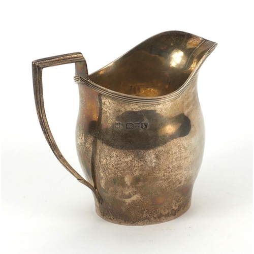 850 - Silver cream jug, S.B & S Ltd Chester 1921, 10cm high, approximate weight 129.0g