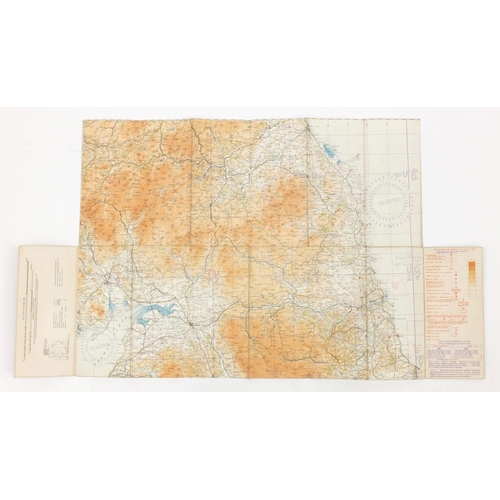 315 - Eleven British Military World War II Royal Air Force addition pilots maps, for official use only, po... 