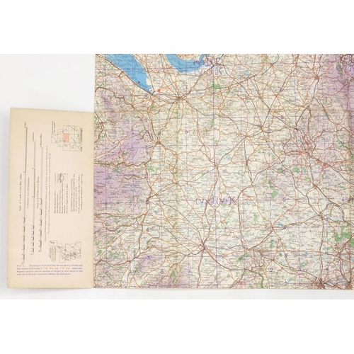 315 - Eleven British Military World War II Royal Air Force addition pilots maps, for official use only, po... 