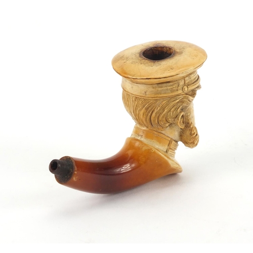 82 - Meerschaum pipe bowl of Franz Joseph, 6cm high