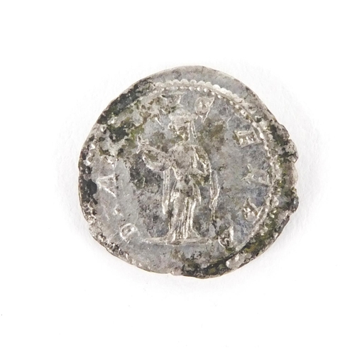 185 - Roman Julia Domna silver Denarius, 1.9cm in diameter, approximate weight 2.3g