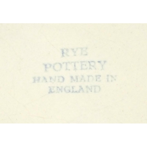 2252 - Rye Pottery Mr Pheasant together with a figure group, both with factory marks to the base, the large... 