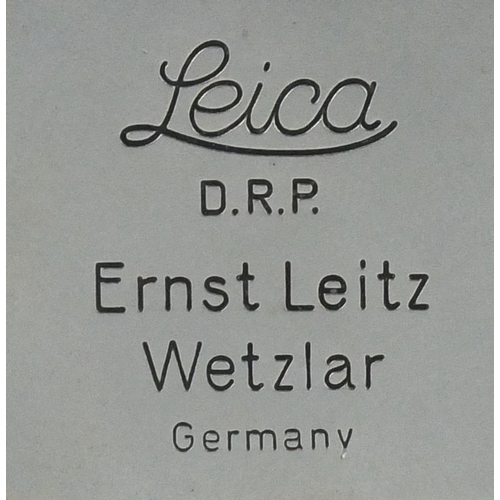 132 - Leica Model III camera body with Ernst Leitz lens numbered 487324, the body numbered 45493