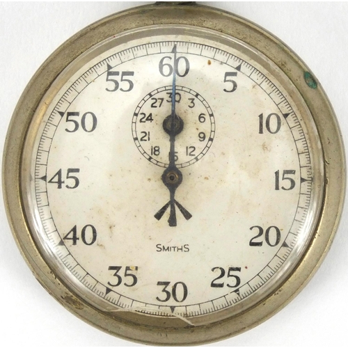 313 - Smiths Royal Navy stopwatch numbered 56EF1001 6B/539 1616-52 to the reverse