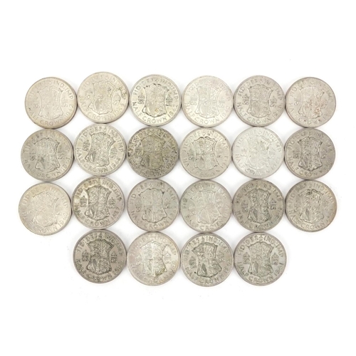 2570 - British pre decimal pre 1947 half crowns, approximate weight 310.0g