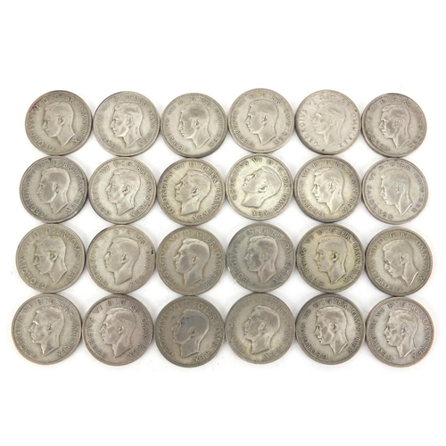 2590 - British pre decimal pre 1947 two shillings, approximate weight 266.0g