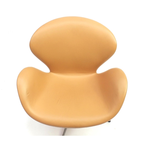 2079 - Arne Jacobsen design Swan chair, 87cm high