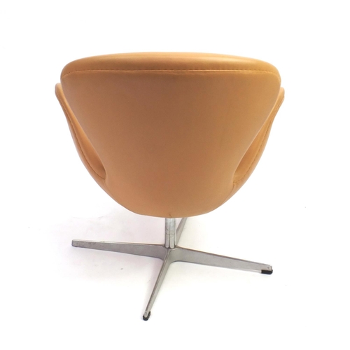 2079 - Arne Jacobsen design Swan chair, 87cm high