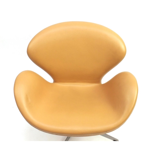 2080 - Arne Jacobsen design Swan chair, 87cm high