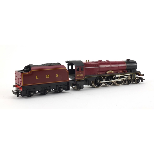 417 - Two Hornby OO gauge locomotive and tenders comprising County of Somerset 1004 and The Royal Leiceste... 