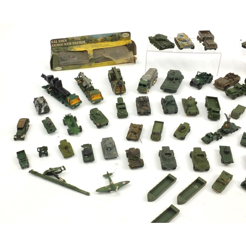 401 - Predominantly die cast army vehicles including Matchbox Superking, Britain's Crescent, Dinky and Cor... 