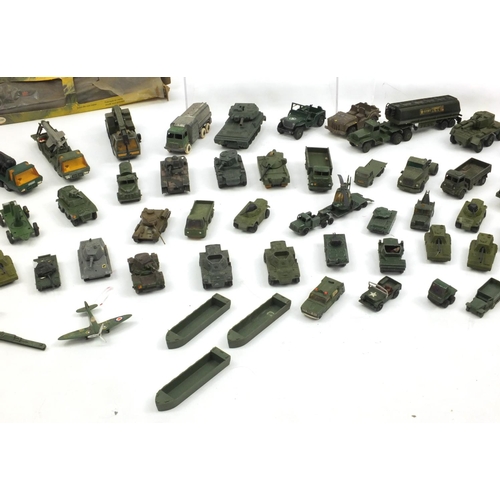 401 - Predominantly die cast army vehicles including Matchbox Superking, Britain's Crescent, Dinky and Cor... 