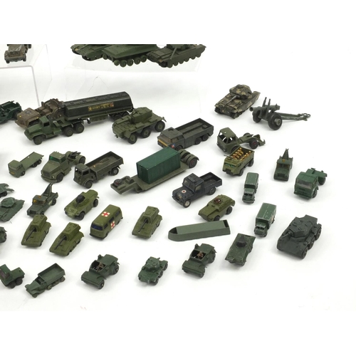 401 - Predominantly die cast army vehicles including Matchbox Superking, Britain's Crescent, Dinky and Cor... 