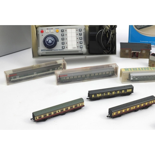 430 - OO gauge and N gauge model railways and accessories including Bachmann Branch-Line locomotives, Mini... 