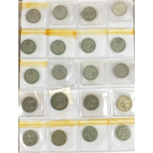 210 - Victorian and later British and World coinage some silver housed in an album including 1970 Maundy c... 