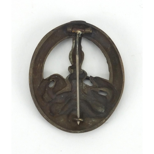 287 - German Military interest Nazi anti-partisan badge