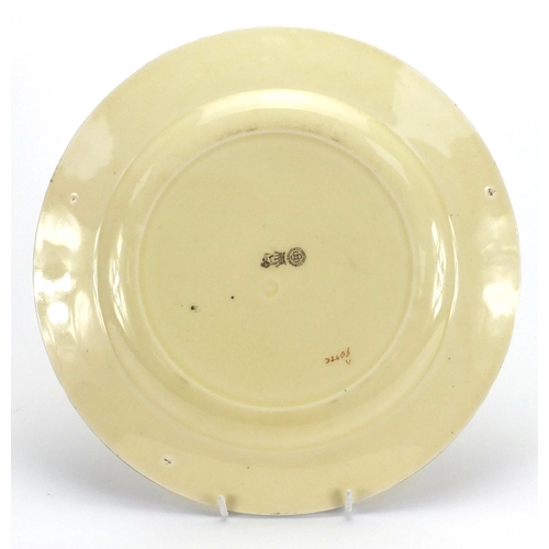 2226 - Royal Doulton series ware  plate A Nerve Tonic, factory marks and numbered D4206, 27cm in diameter