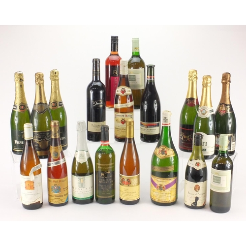 218 - Alcohol including champagne and wines