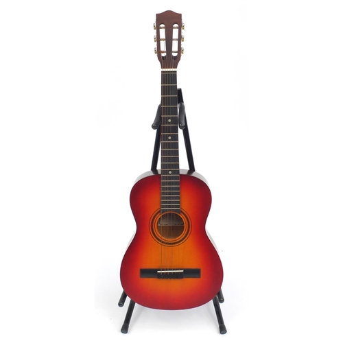 179 - Encore wooden acoustic guitar, model ENC30S