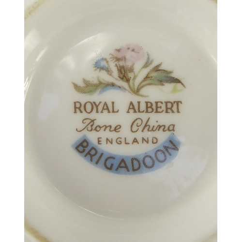 160 - Royal Albert Brigadoon patterned tea service