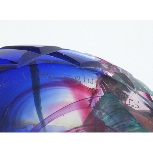 364 - Caithness an English rose for a Royal Prince limited edition glass paperweight, designed by Sarah Pe... 