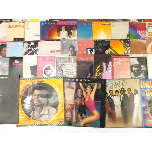 2786 - Disco and Soul vinyl LP records including Ohio Players, Bobby Womack, Earth Wind and Fire and Hamilt... 