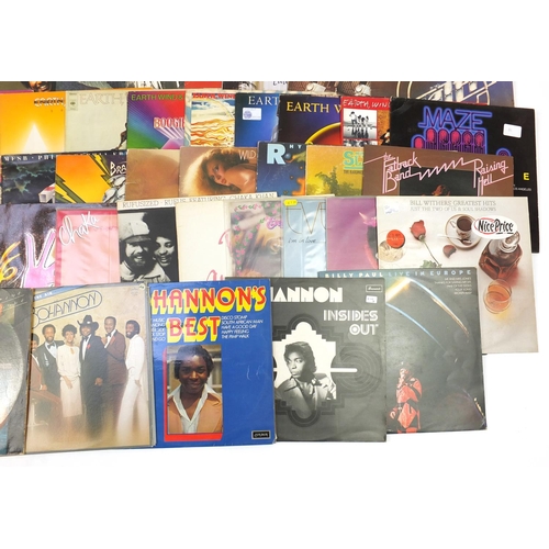 2786 - Disco and Soul vinyl LP records including Ohio Players, Bobby Womack, Earth Wind and Fire and Hamilt... 