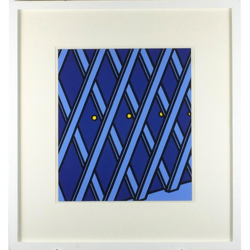 752 - Patrick Caulfield - I'll Take my Life Monotonous from Some poems of Jules Laforgue, screen print, mo... 